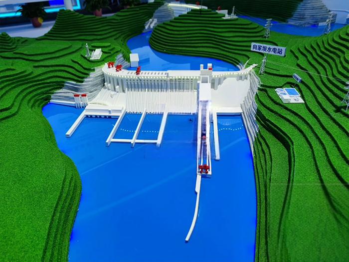 Xiangjiaba Hydropower Station Model