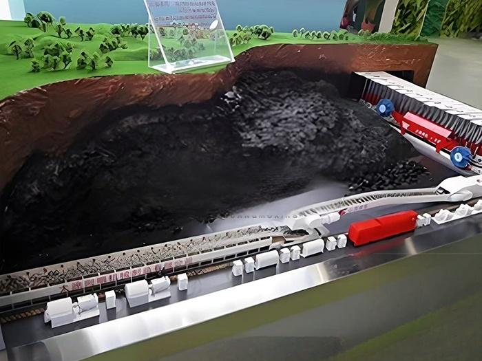 Coal mine mining process model