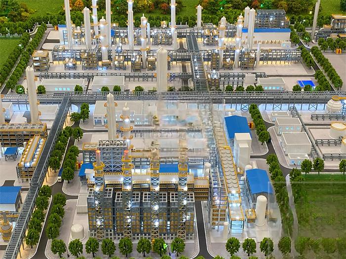 Polyethylene plant demonstration model