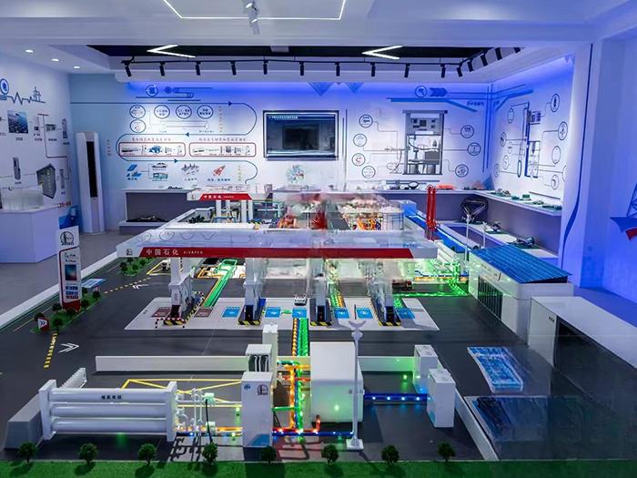 Sinopec gas station model