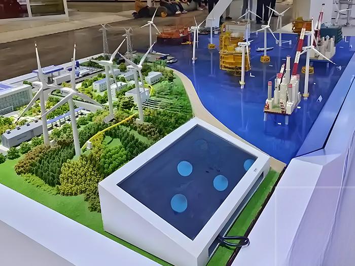 Wind power transmission system model