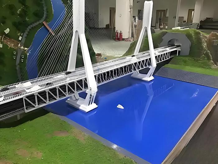 Yangtze River Bridge model