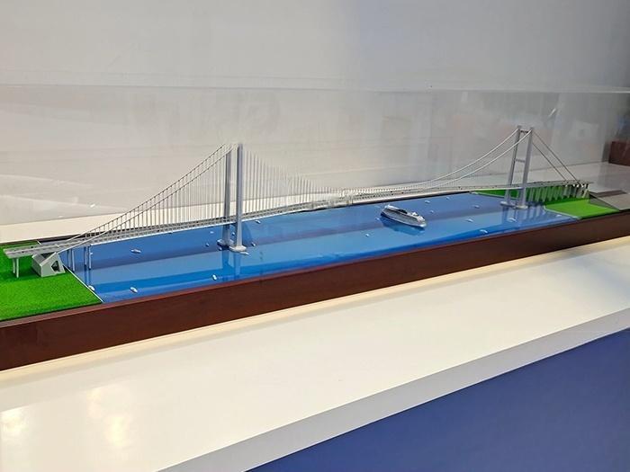 Nansha Bridge Model