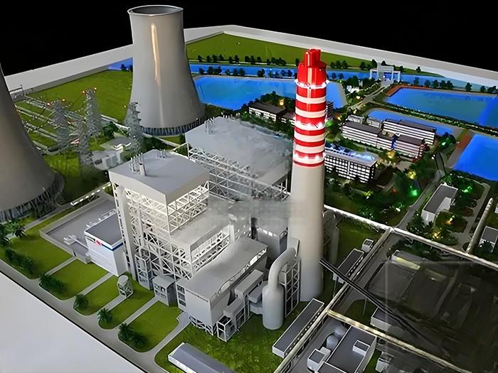 Thermal power generation industry sand table model