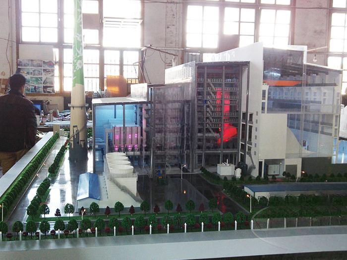 Waste-to-energy plant model