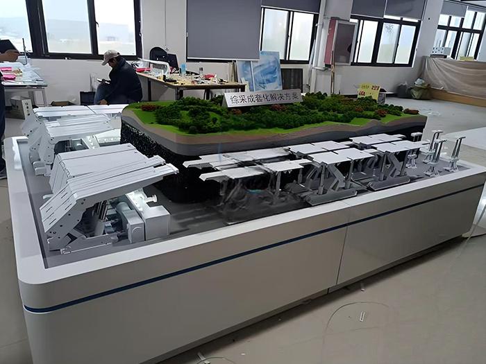 open pit mining model