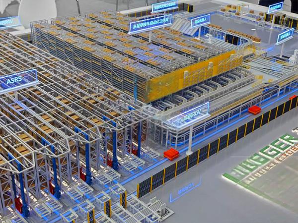 Automated 3D Warehouse Model