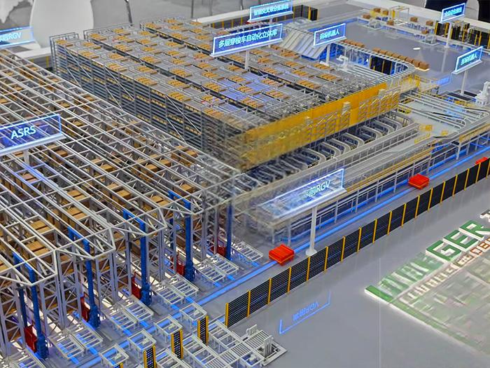 Automated 3D Warehouse Model