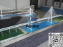 Nanjing Yangtze River Bridge Model
