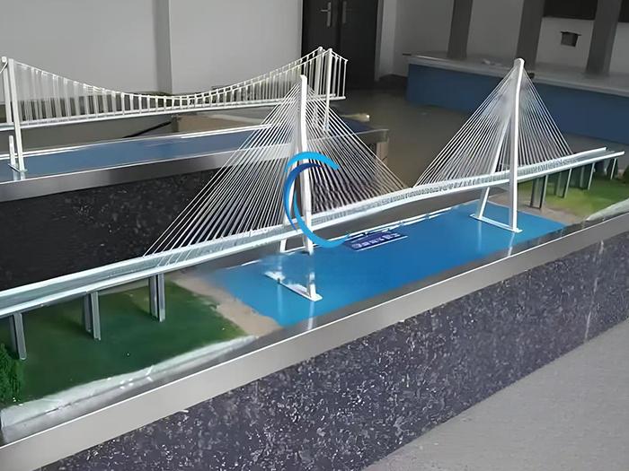 Nanjing Yangtze River Bridge Model