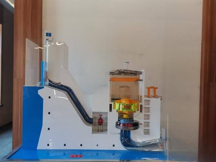 Francis turbine model