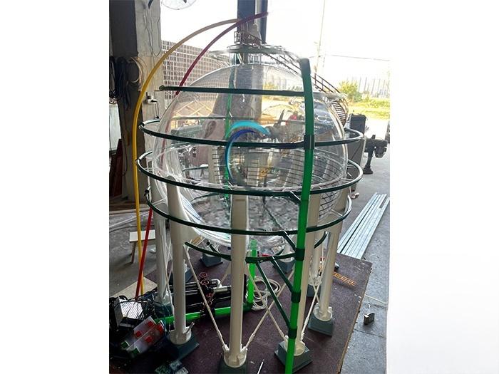 Spherical storage tank model