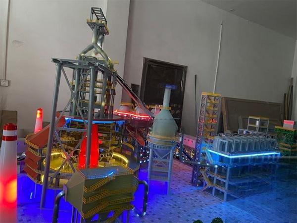 Beijing Shougang blast furnace model