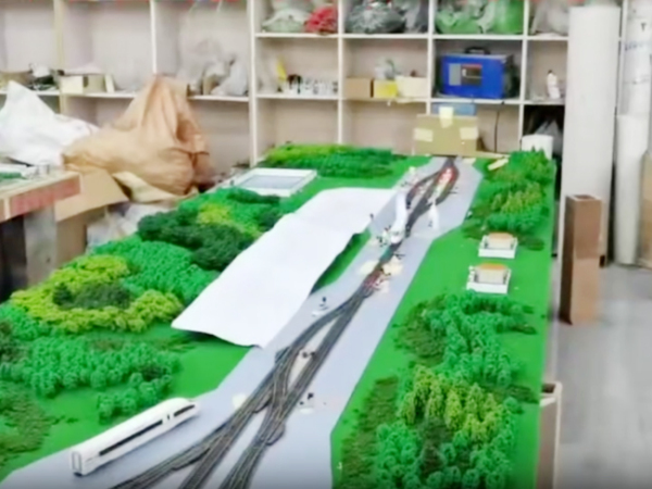 High-speed rail operation demonstration