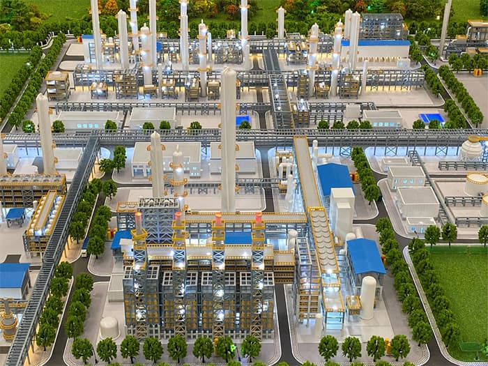 Industrial Plant Scale Model