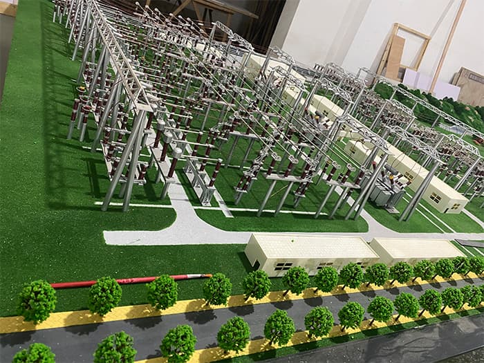 Electrical Substation Scale Model