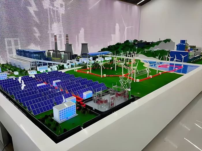 Energy Infrastructure Scale Model