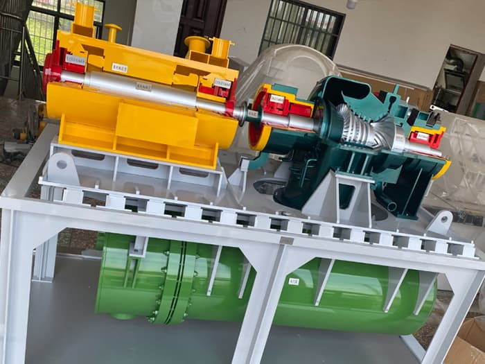 Turbine Cutaway Model