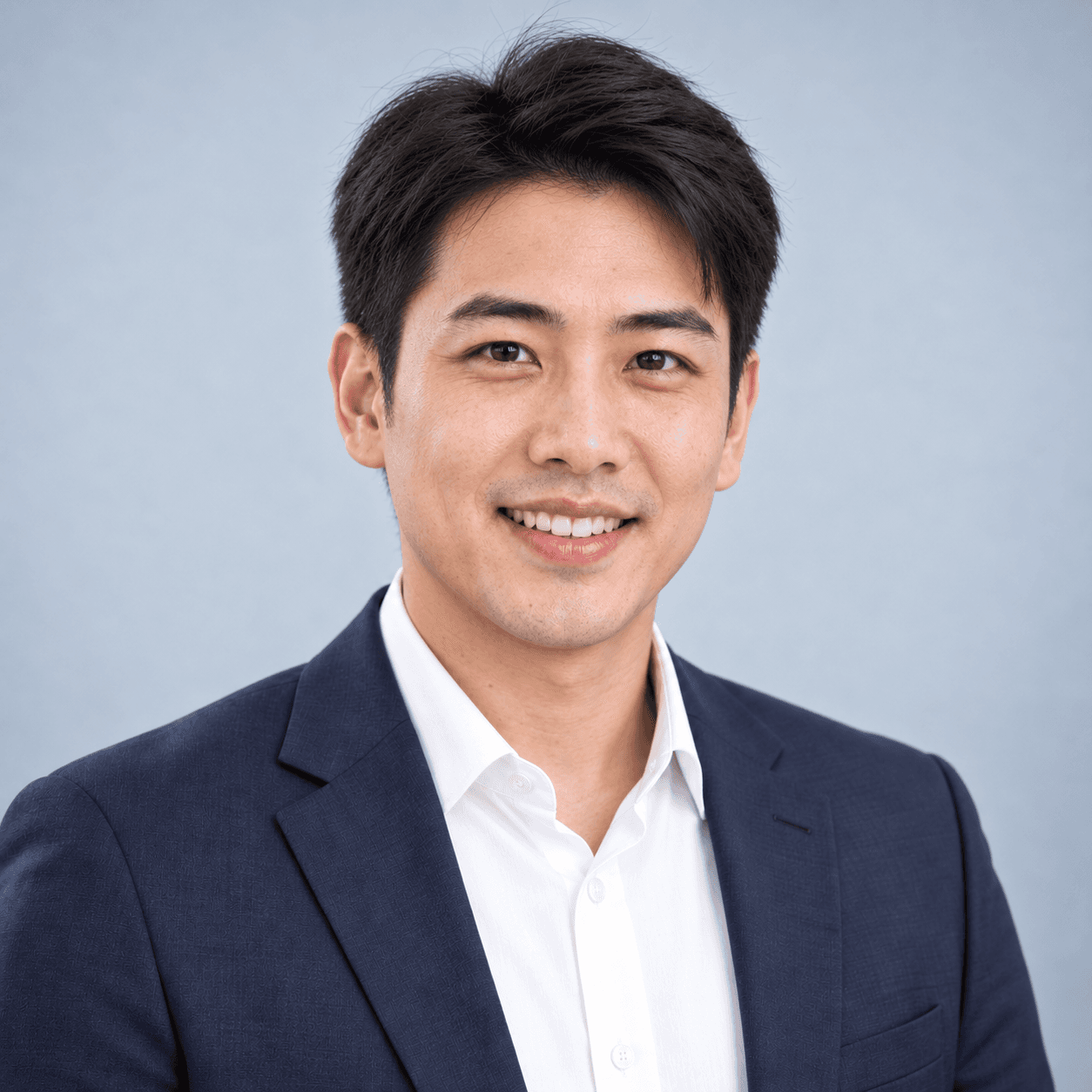 William Yu — AI-generated illustrative portrait